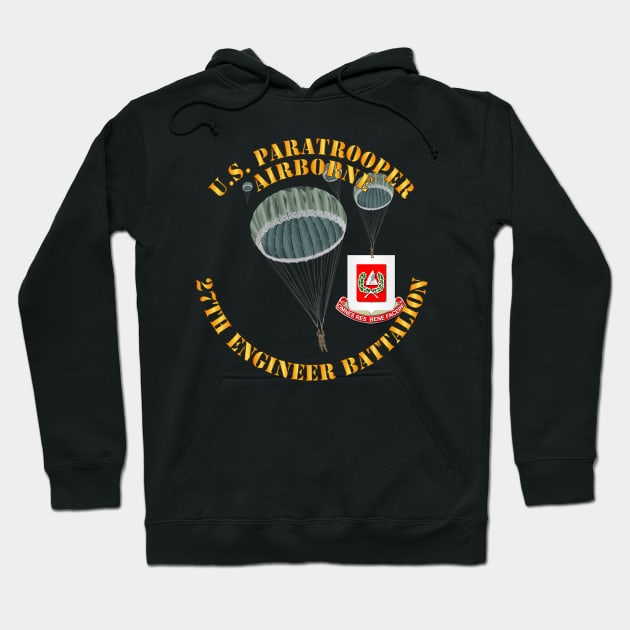 US Paratrooper - 27th Engineer Bn Hoodie by twix123844